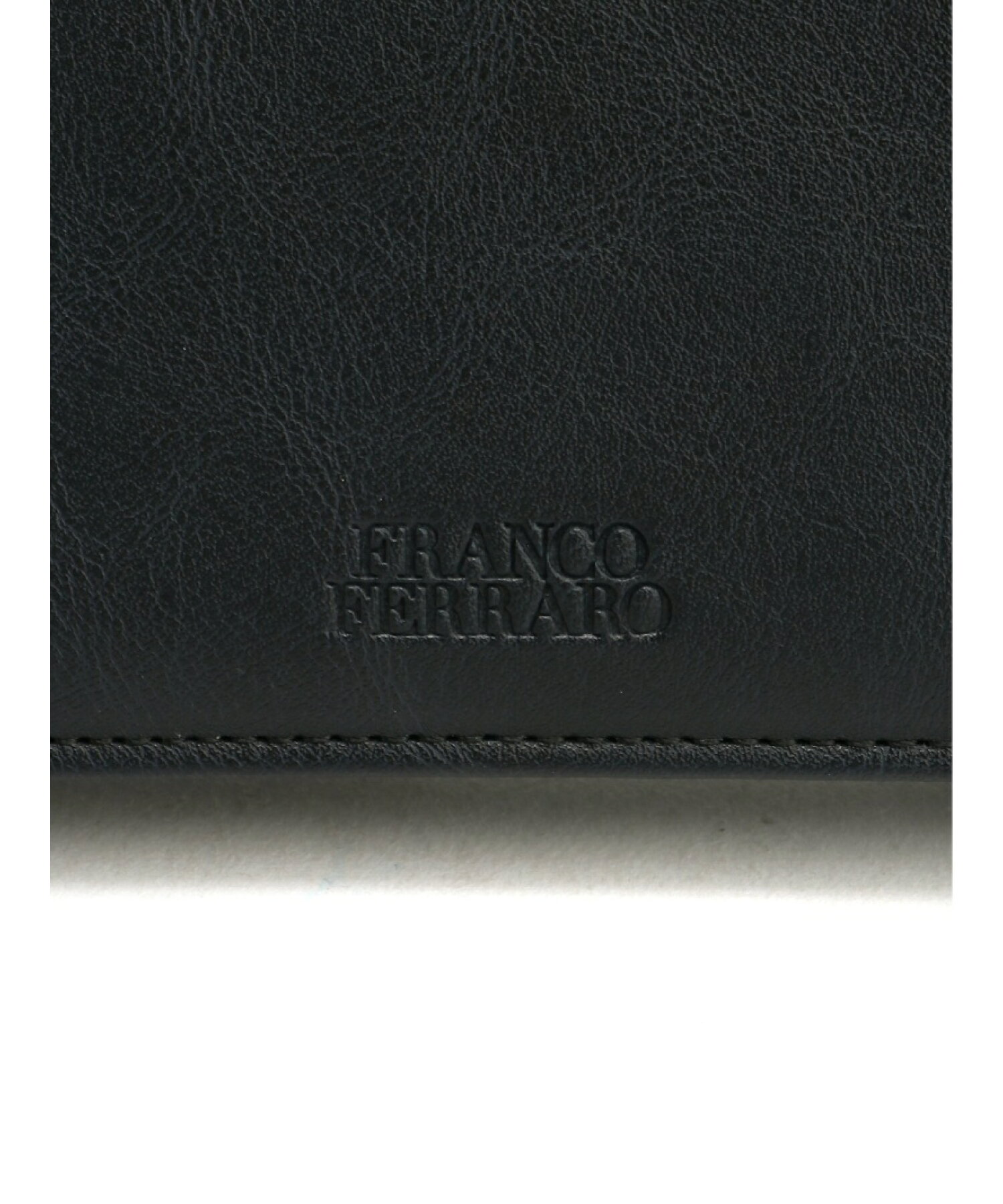 FRANCO FERRARO/(M)ロゴ型押クラシカル長財布